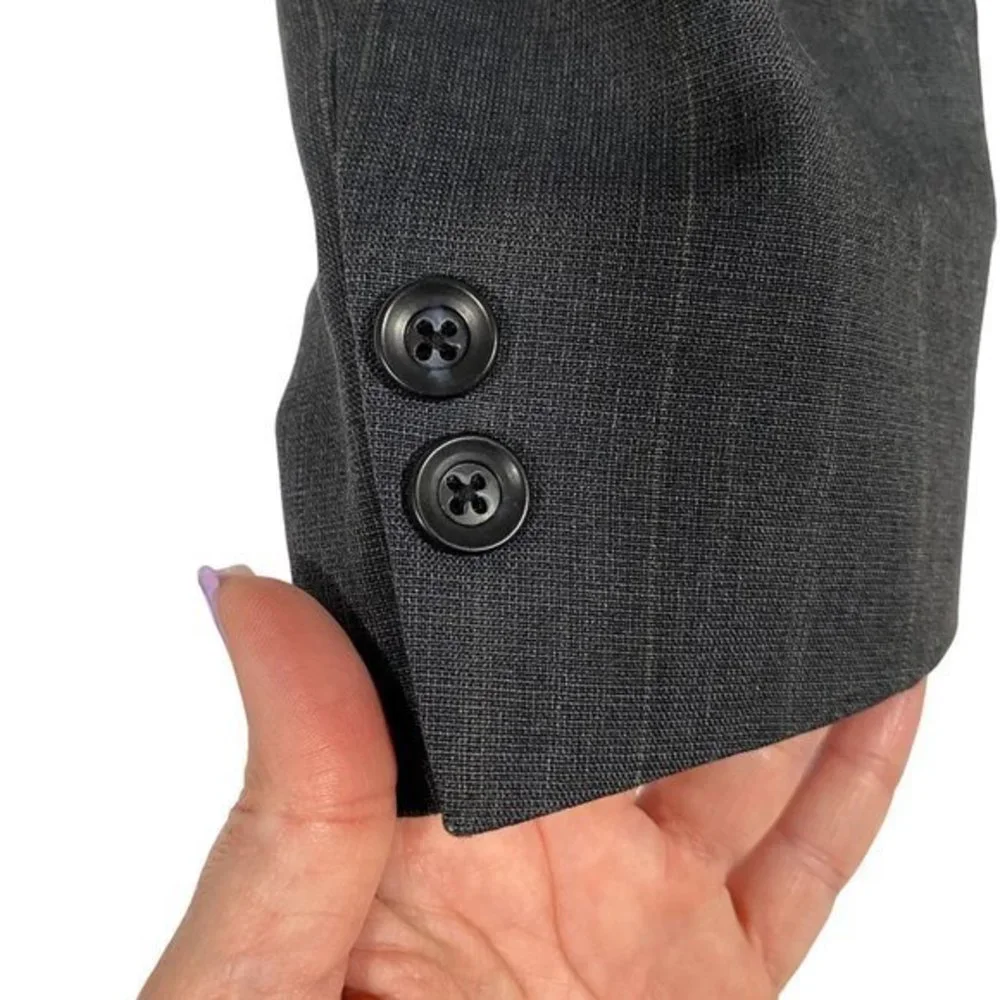 Christian Dior Monsieur‎ Vintage Navy Blue Pinstripe Blazer Size 44L